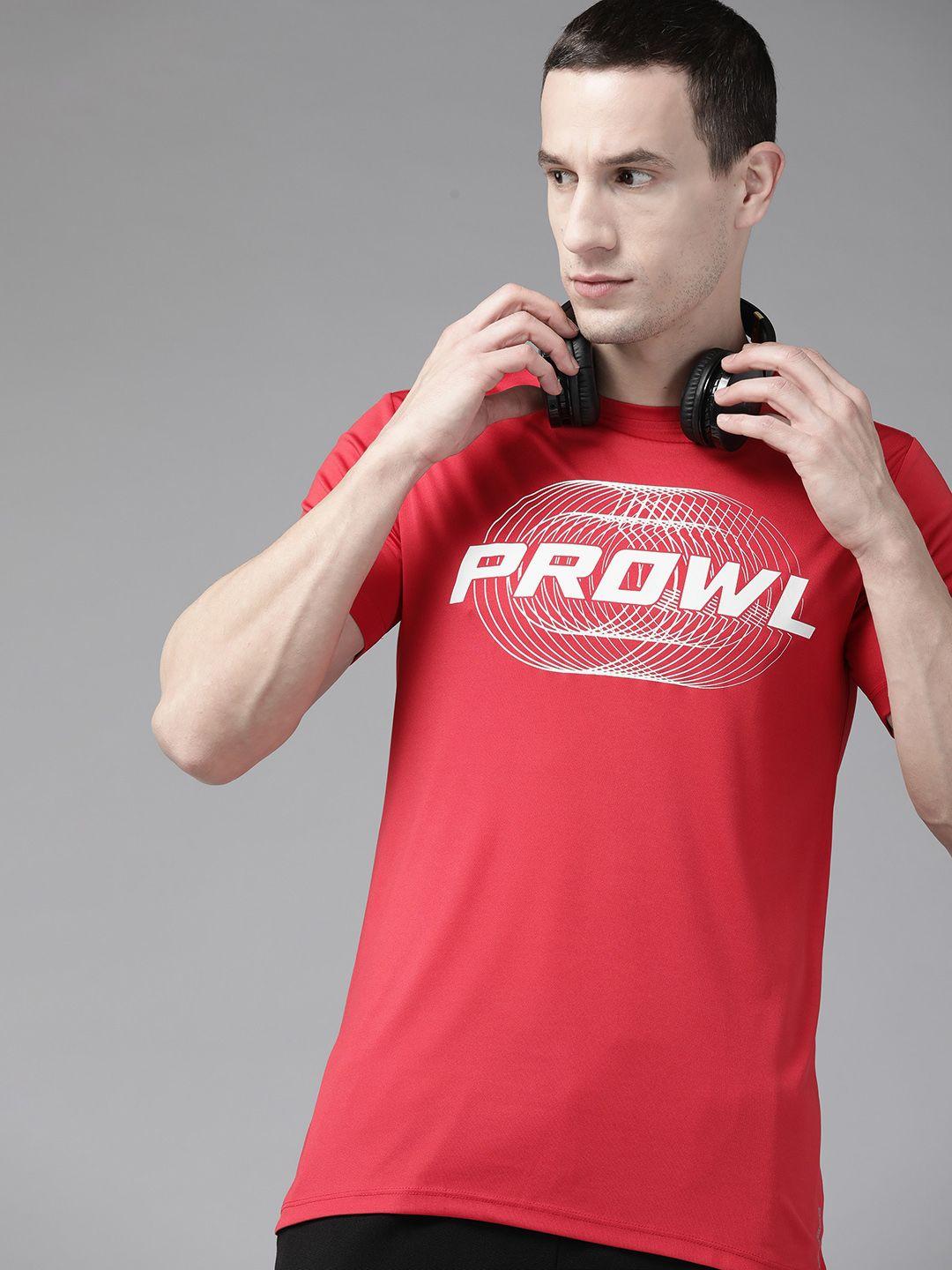 prowl by tiger shroff men typography printed t-shirt