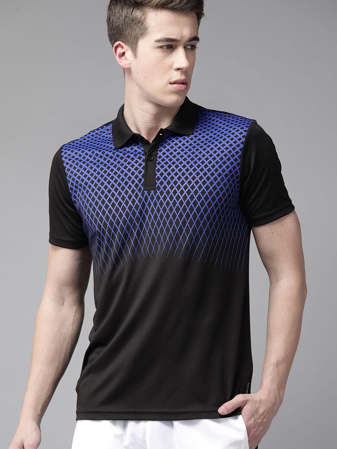 prowl by tiger shroff speed dry polo collar running t-shirt