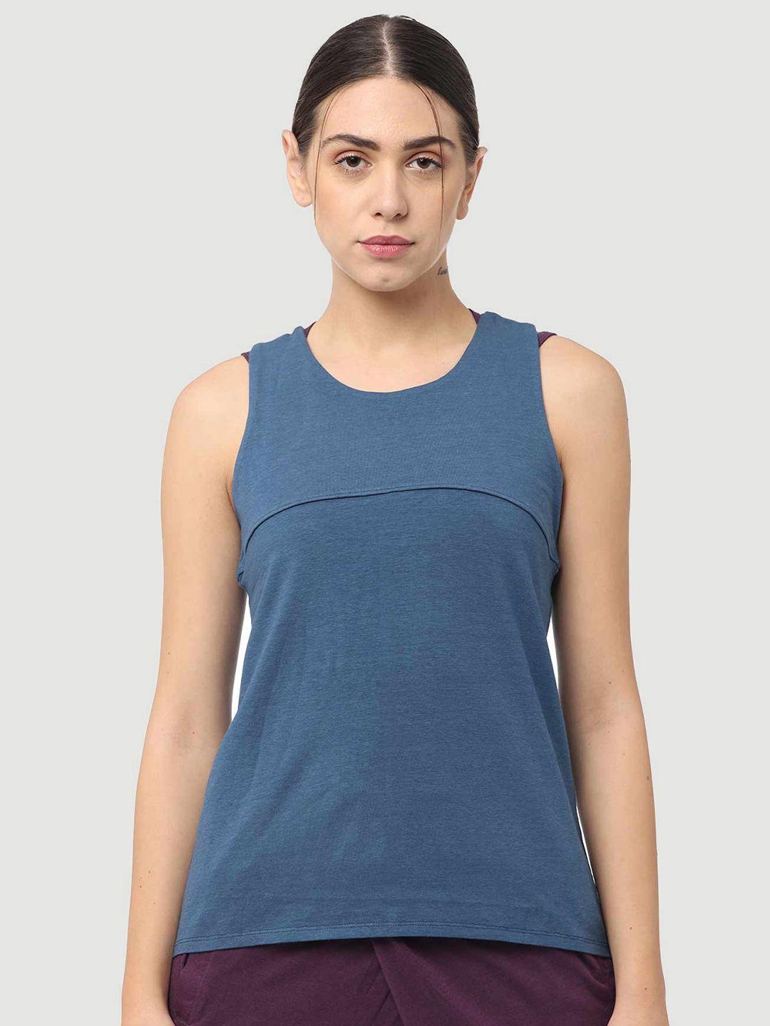 proyog round neck sleeveless cotton top