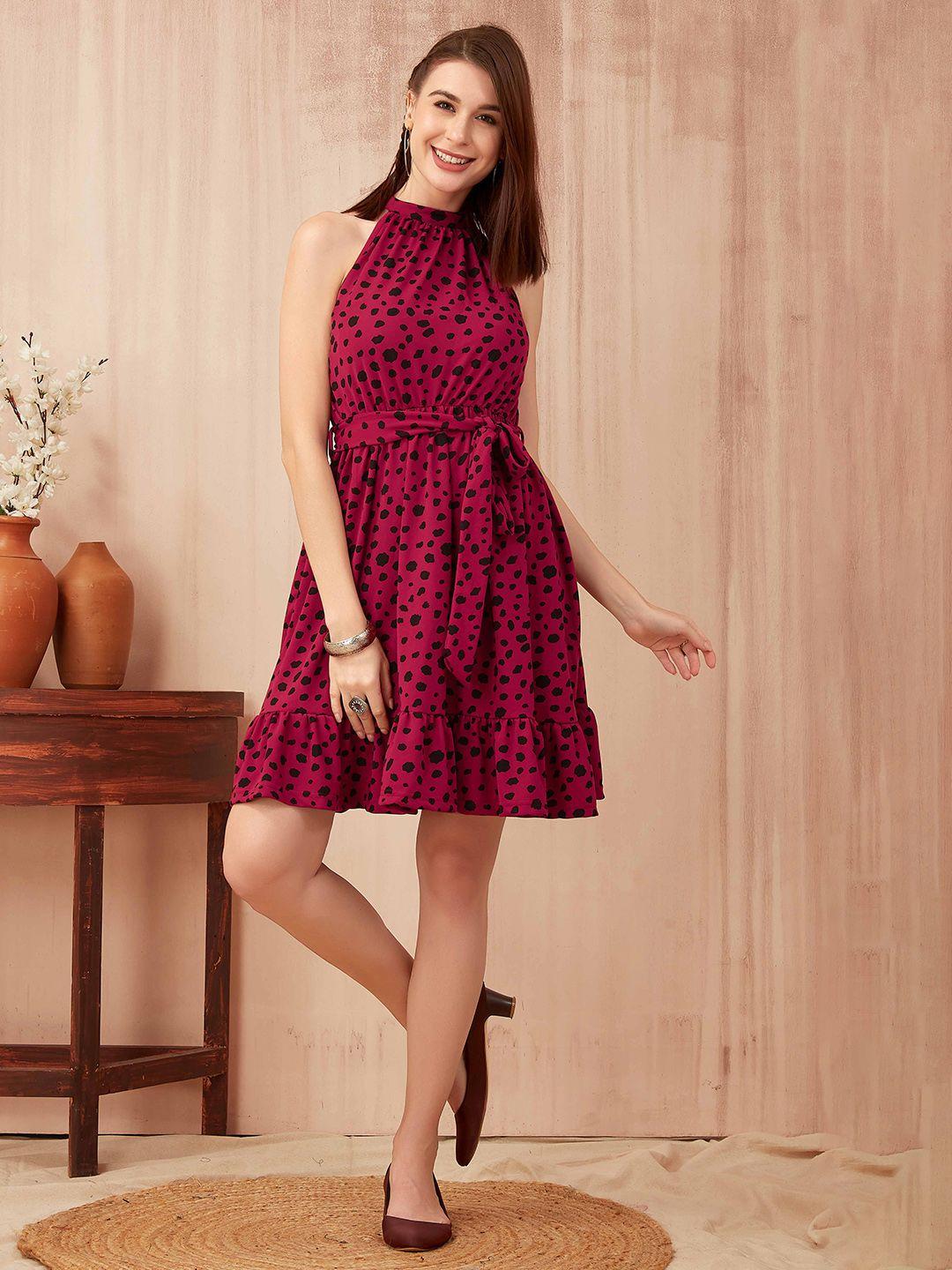 psbt quality on way floral print fit & flare dress