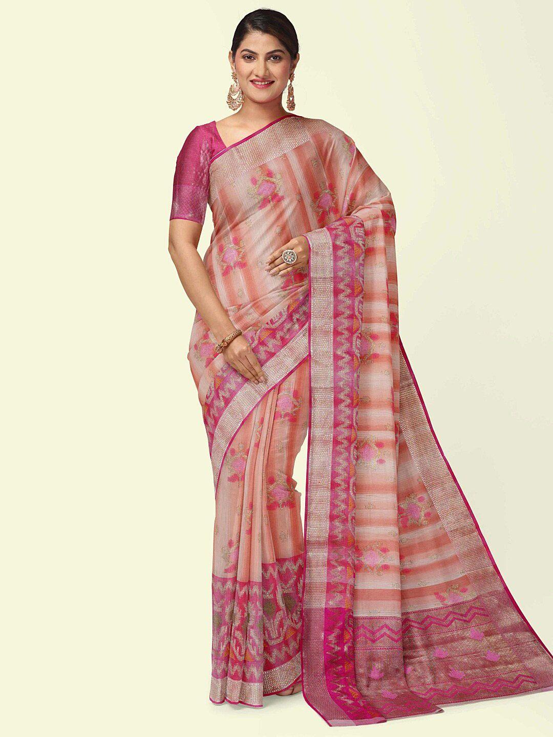 ptiepl banarasi silk works ethnic motifs banarasi saree