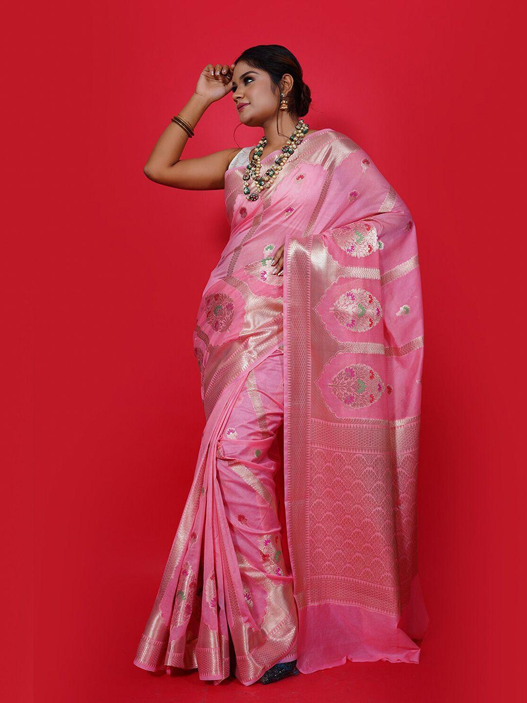 ptiepl banarasi silk works ethnic motif woven design zari banarasi saree