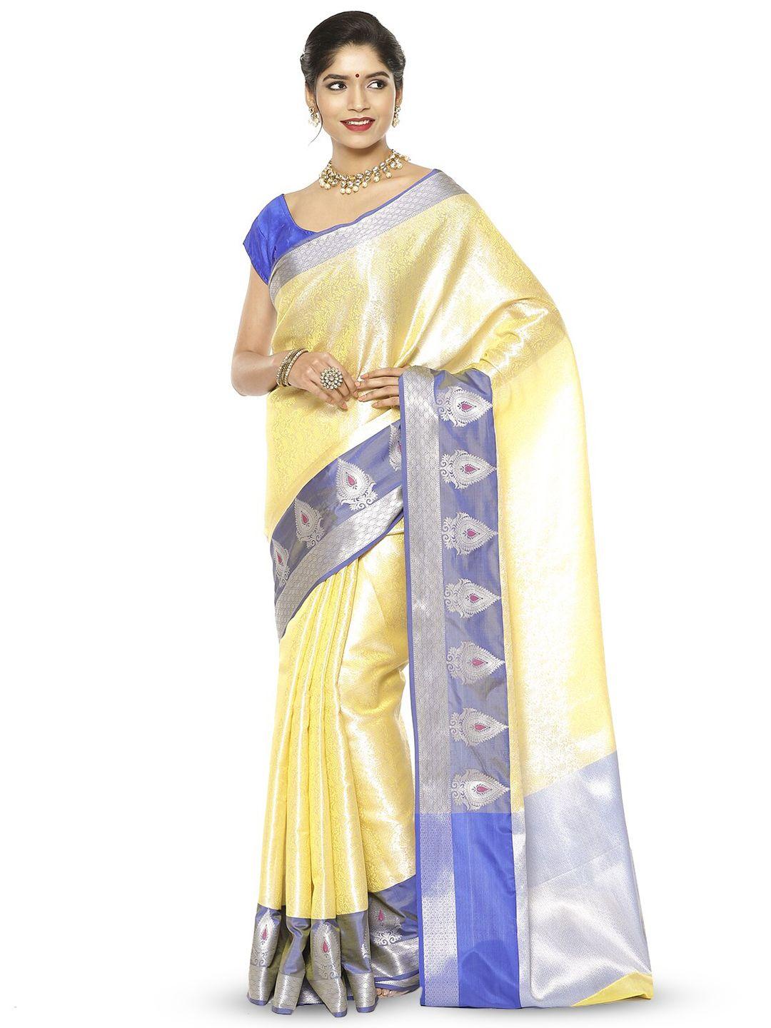 ptiepl banarasi silk works ethnic motifs woven design zari kanjeevaram saree