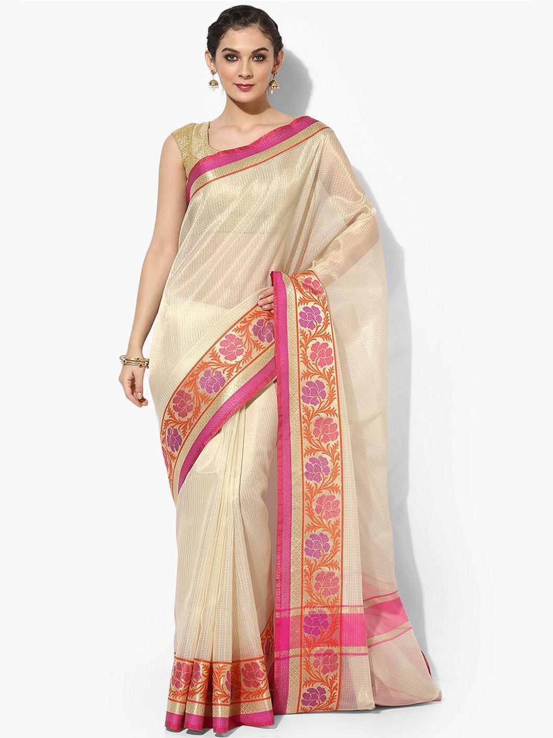 ptiepl banarasi silk works floral woven design zari banarasi saree