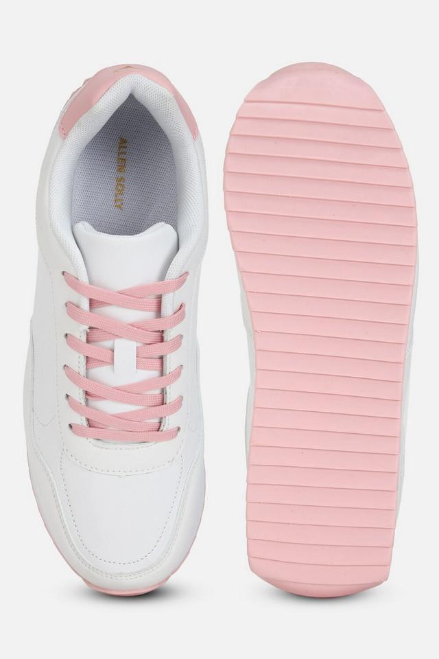 pu lace up womens sneakers