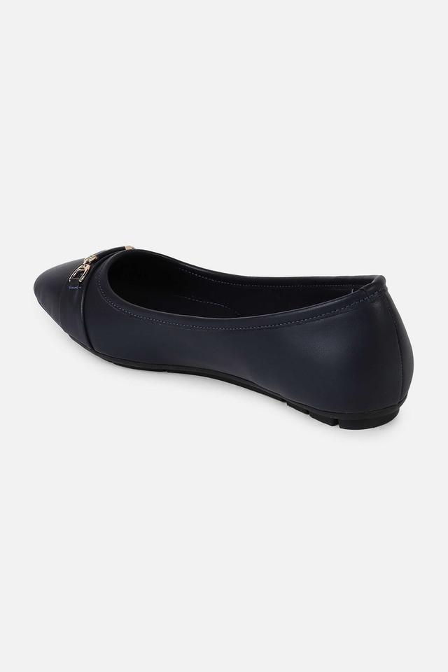 pu slip-on womens casual ballerinas