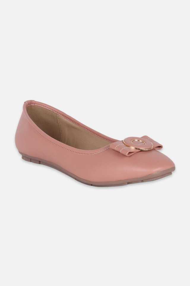 pu slip-on womens casual ballerinas