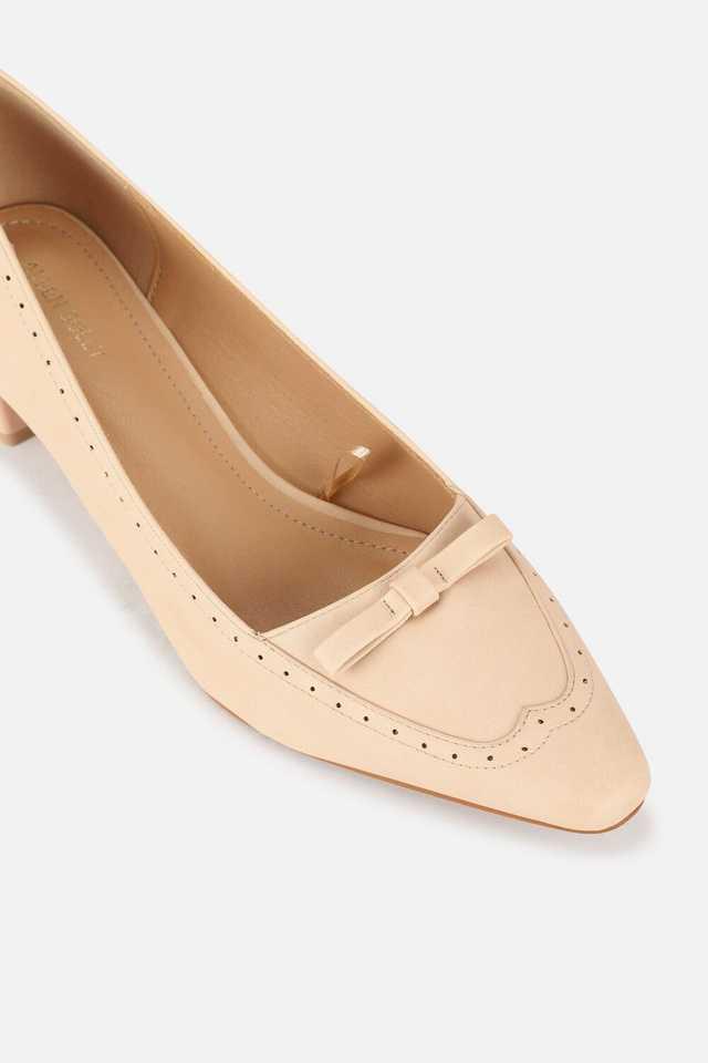 pu slip-on womens casual pumps