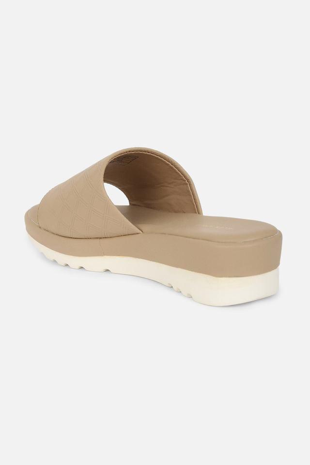 pu slip-on womens mules