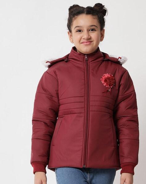 puffer jacket with slip pockets