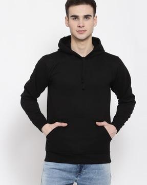 pullover hoodie with kangaroo pockets