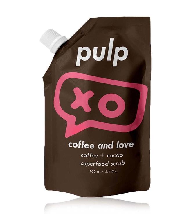 pulp coffee & love superfood scrub - 100 gm