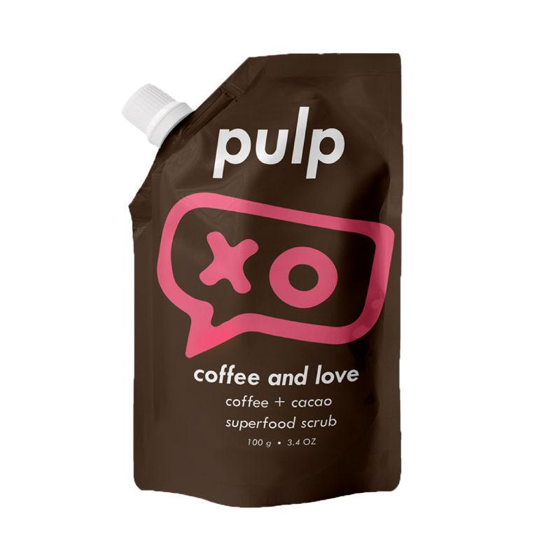 pulp coffee face and body scrub