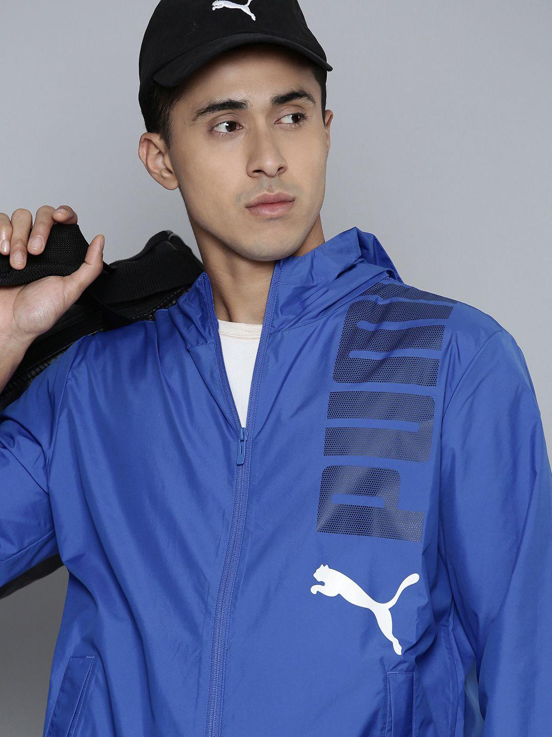 puma brand logo graphic printed raincell outdoor unisex sporty jacket