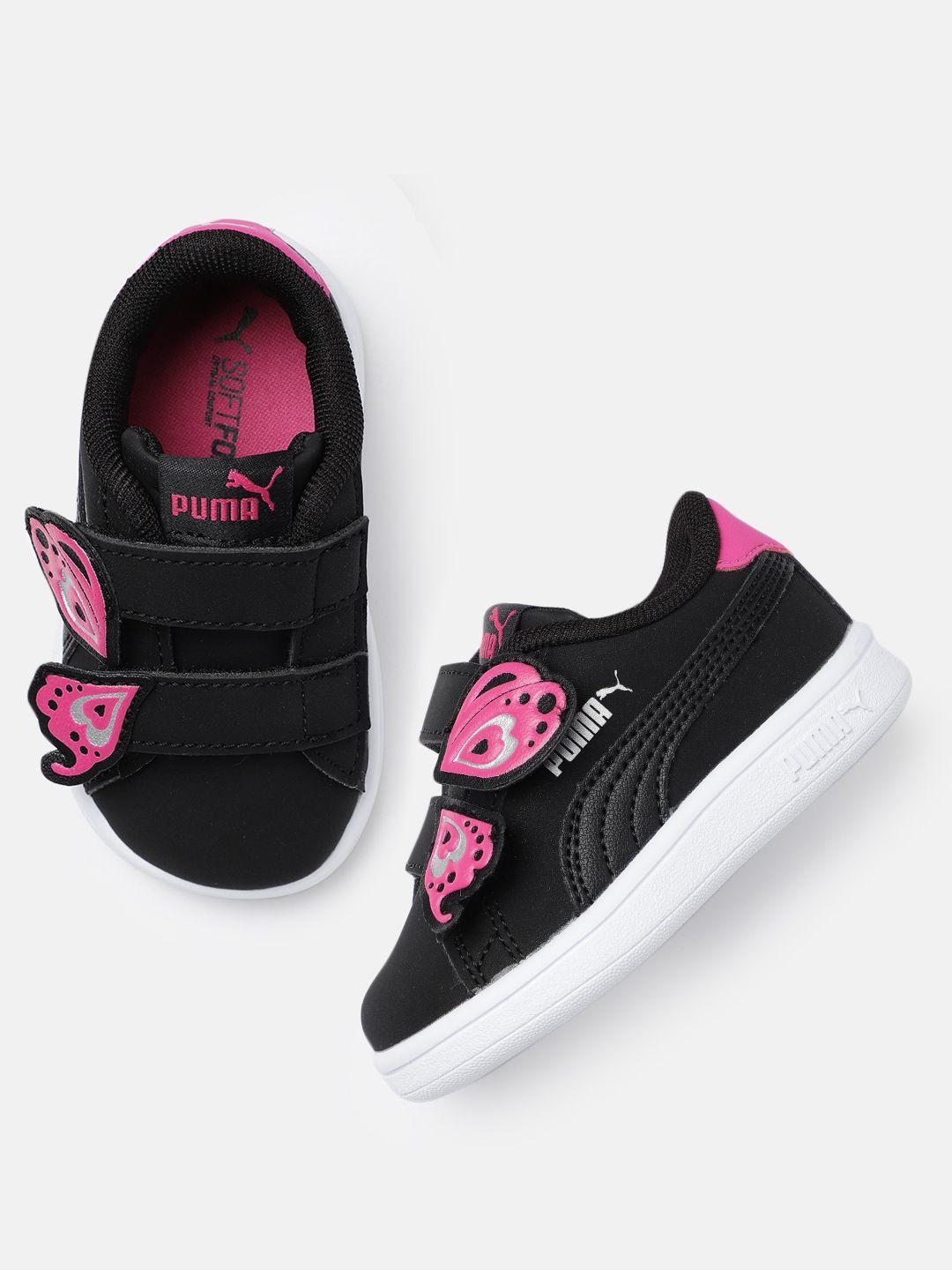 puma girls slip-on sneakers