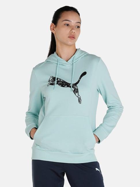 puma graphic regular fit hoodie