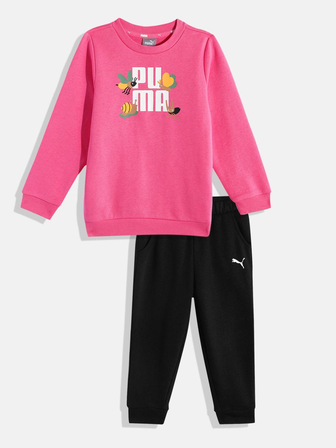 puma kids sweatshirt with joggers set