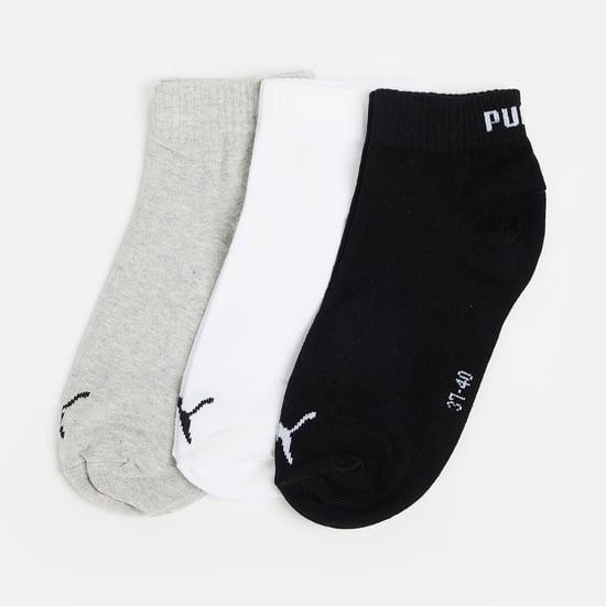 puma men assorted ankle-length socks - pack of 3
