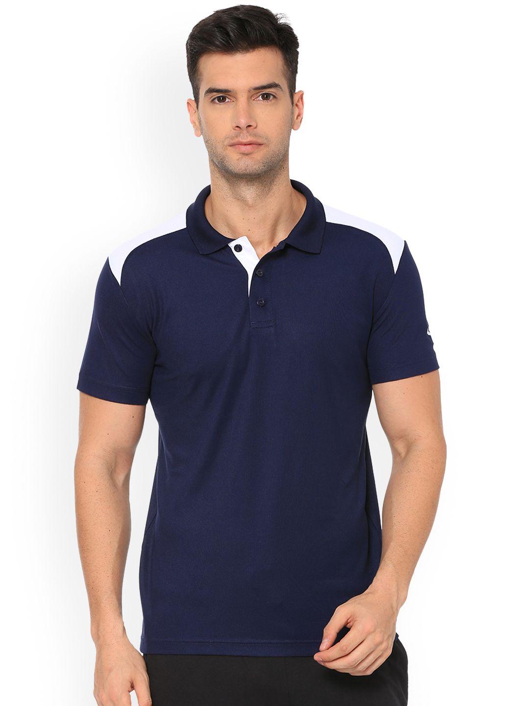 puma-men-blue-solid-polo-collar-t-shirt