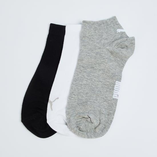 puma men solid ankle-length socks - pack of 3
