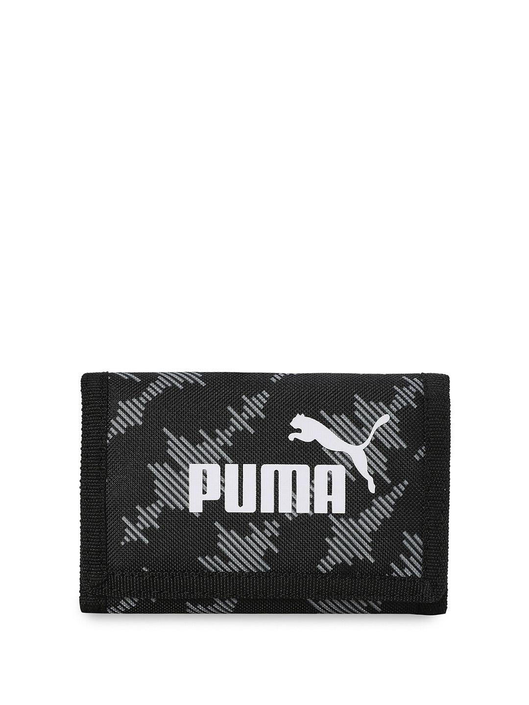 puma phase printed two-fold wallet