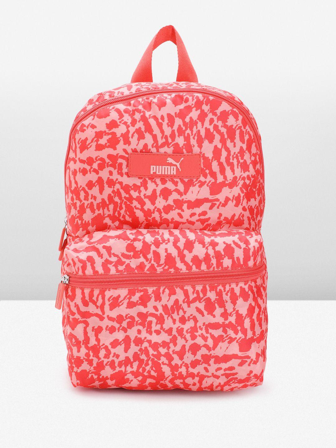 puma women abstract printed backpack