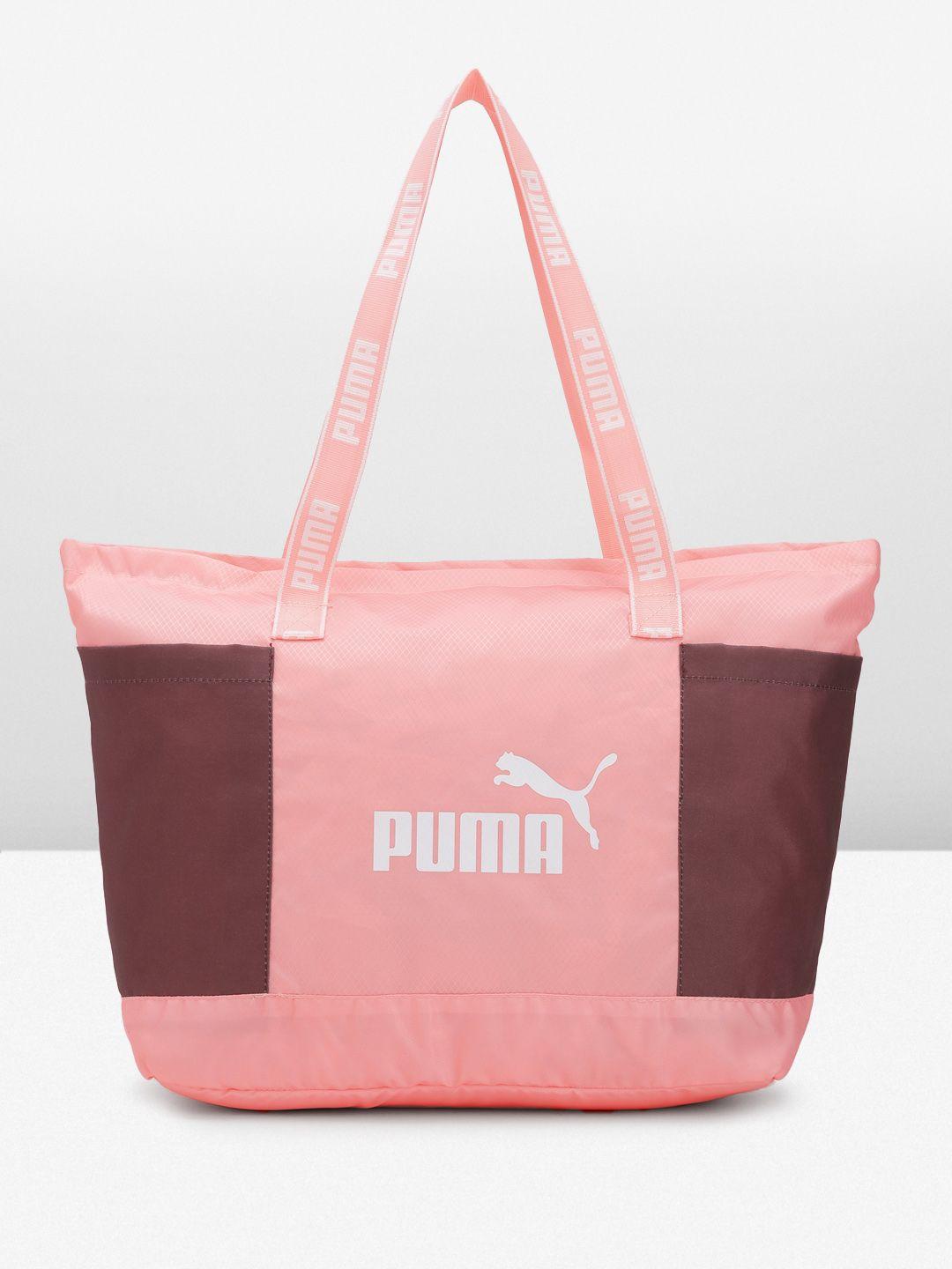 puma women colourblocked shoulder bag