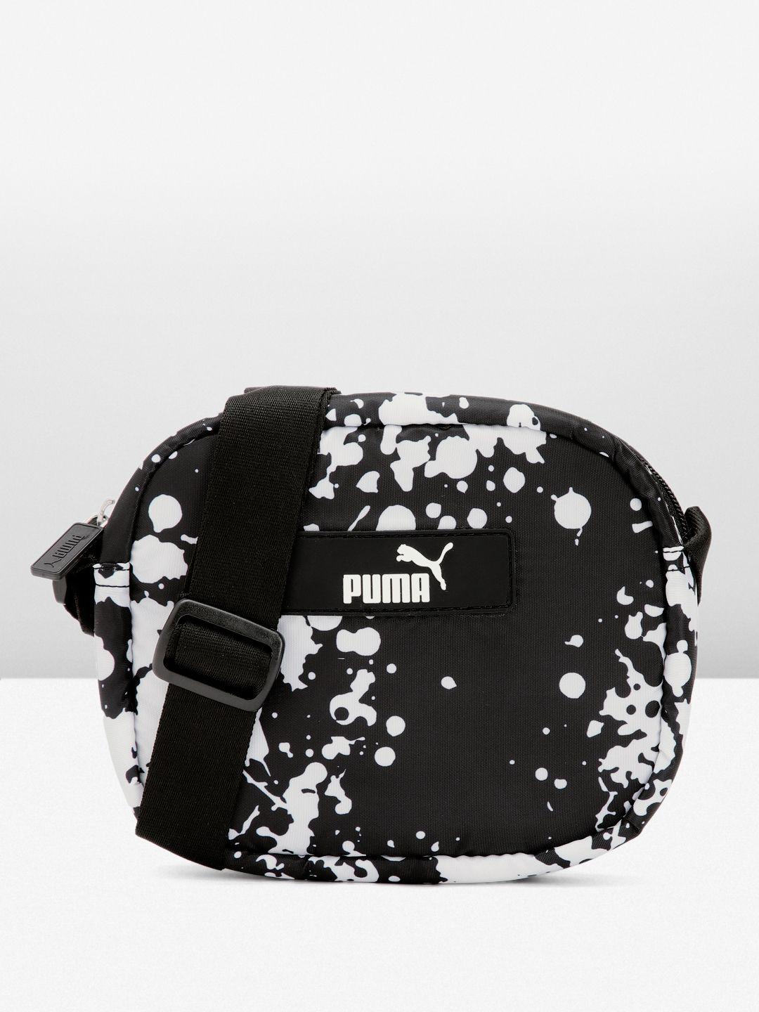 puma women core pop printed sling bag