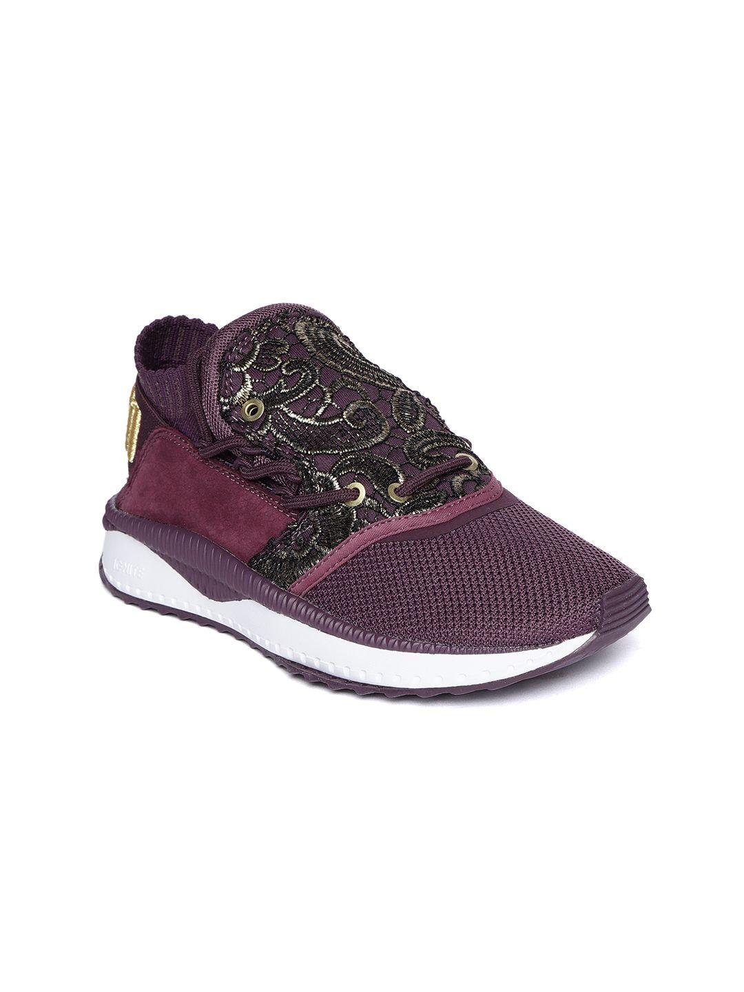 puma women purple sneakers