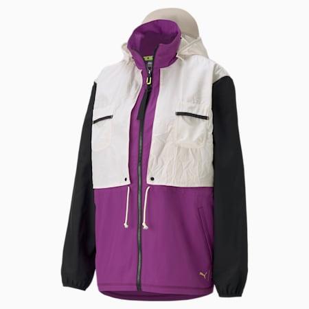 puma x first mile woven women's training relaxed jacket