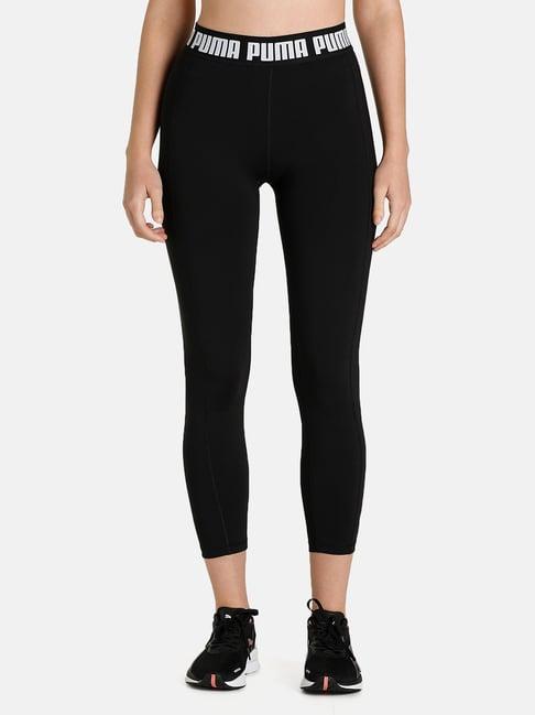 puma  black slim fit tights