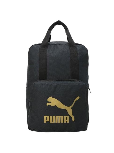 puma 18 ltrs black medium convertible backpack