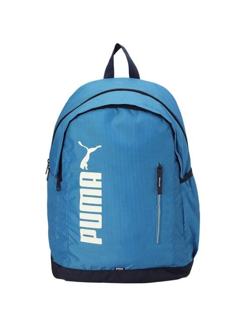 puma 25 ltrs blue medium backpack