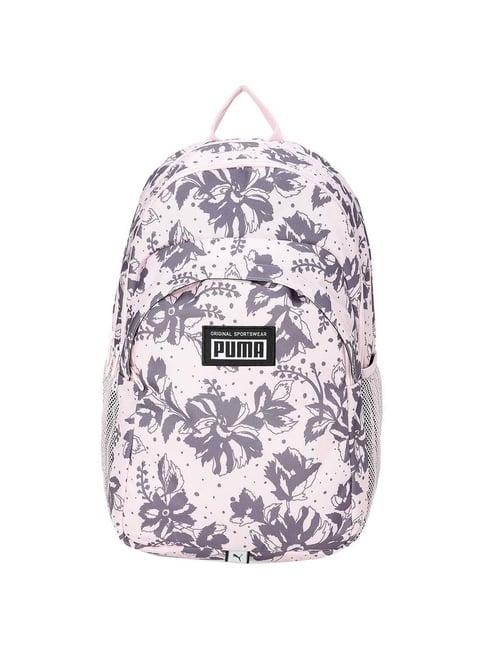 puma 25 ltrs pink medium backpack