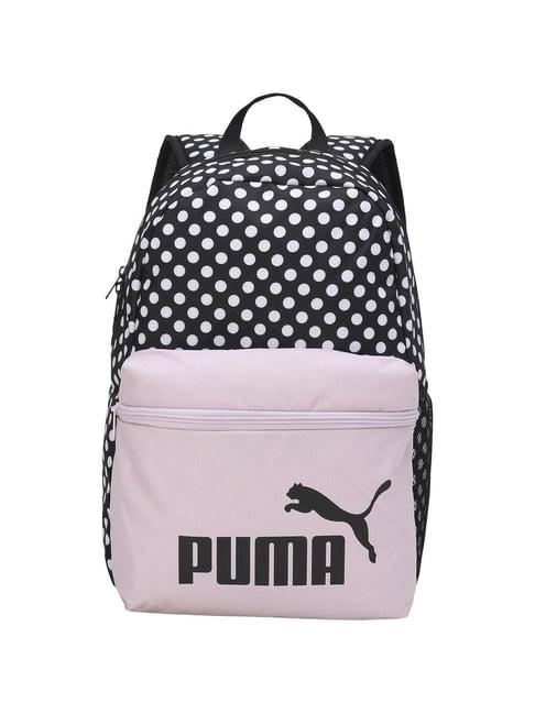 puma 26 ltrs black & pink medium backpack