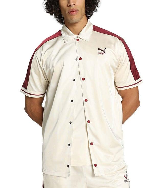 puma alpine snow t7 shooting relaxed fit shirt