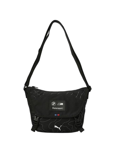 puma black-aop solid cross body bag