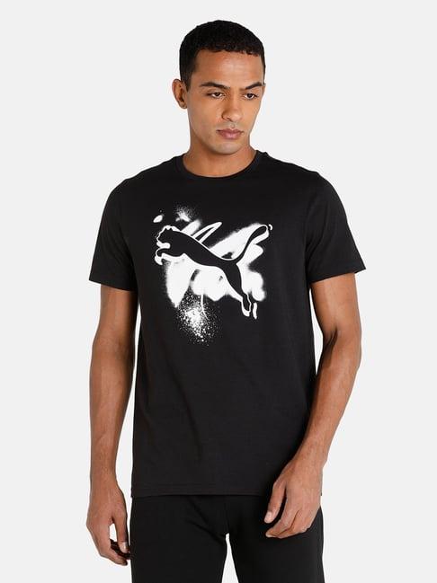 puma black crew t-shirt