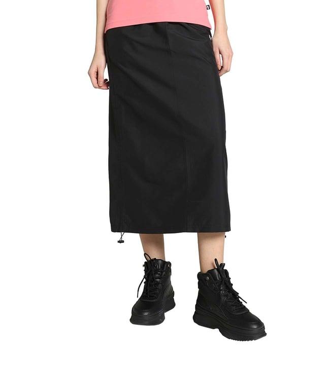 puma black dare to regular fit skirt