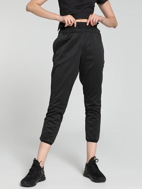 puma black high rise sports capris