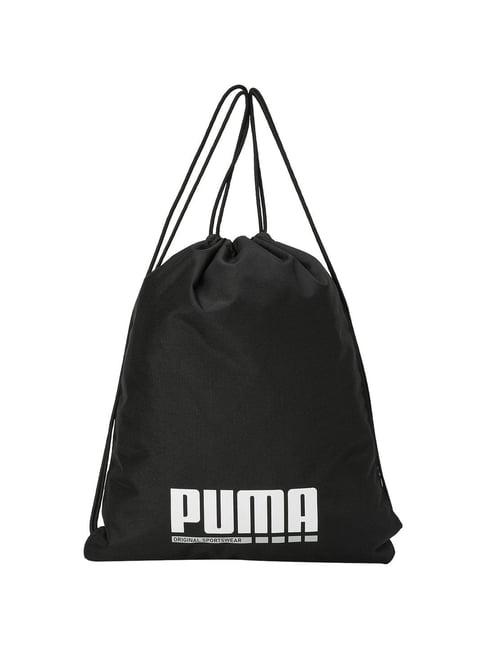 puma black logo backpack