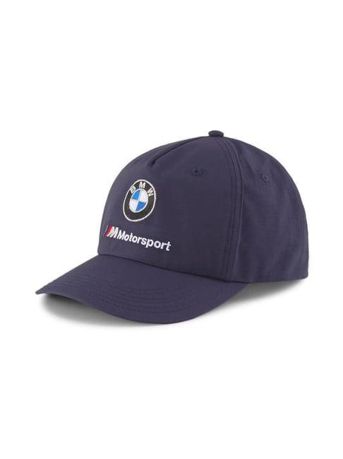 puma blue cotton solid baseball cap