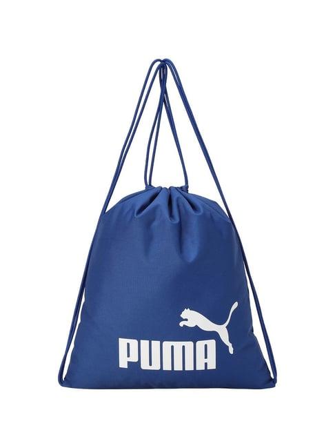 puma blue logo backpack