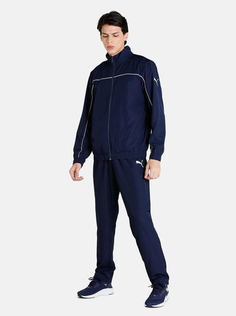 puma blue relaxed fit tracksuit