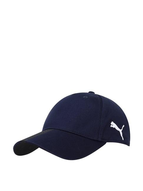 puma blue solid baseball cap