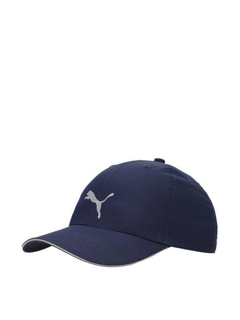 puma blue solid baseball cap