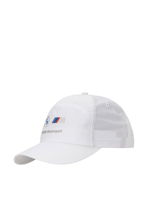 puma bmw mms heritage white solid baseball cap