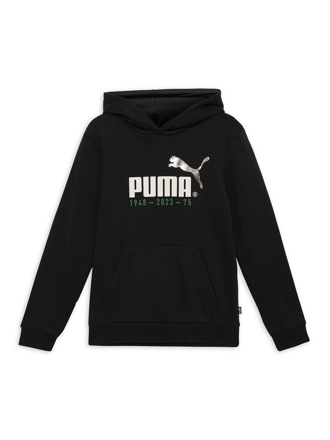 puma boys no.1 logo celebration hoodie