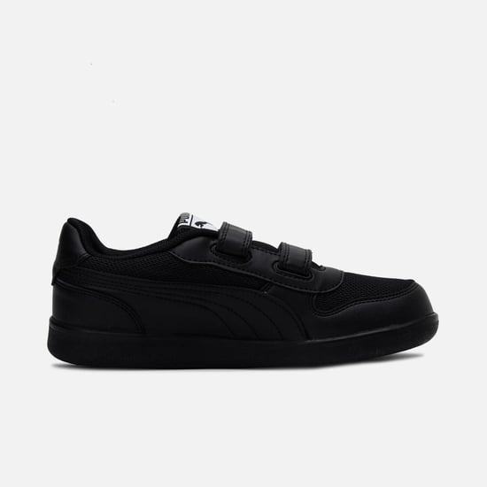 puma boys solid velcro-strap casual shoes