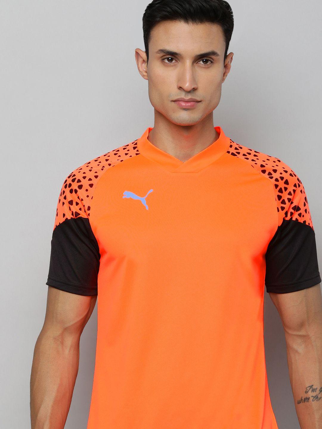 puma colourblocked drycell slim fit t-shirt